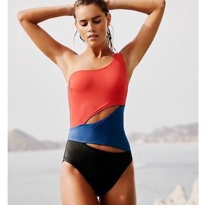 SOLID & STRIPED Louise Cut-out One-Piece Swimsuit | Size XS